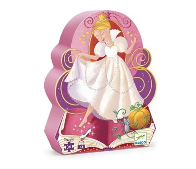 Hovedbilde Askepott puslespill, 36 brikker