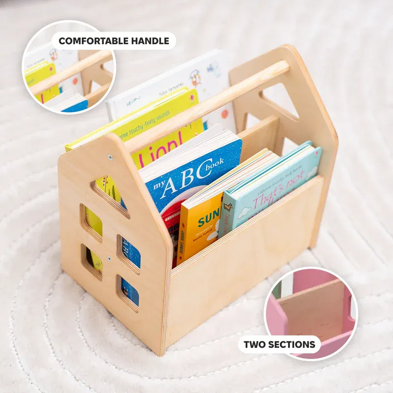 Montessori Bokhylle for Barn 
