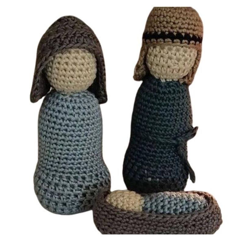 Josef og Maria + Jesusbarnet